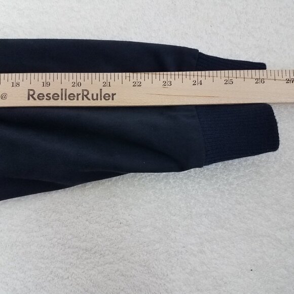 NEW Slate & Stone Men's M Zip Up Lightweight Bomber Jacket in Navy Blue - Picture 10 of 10